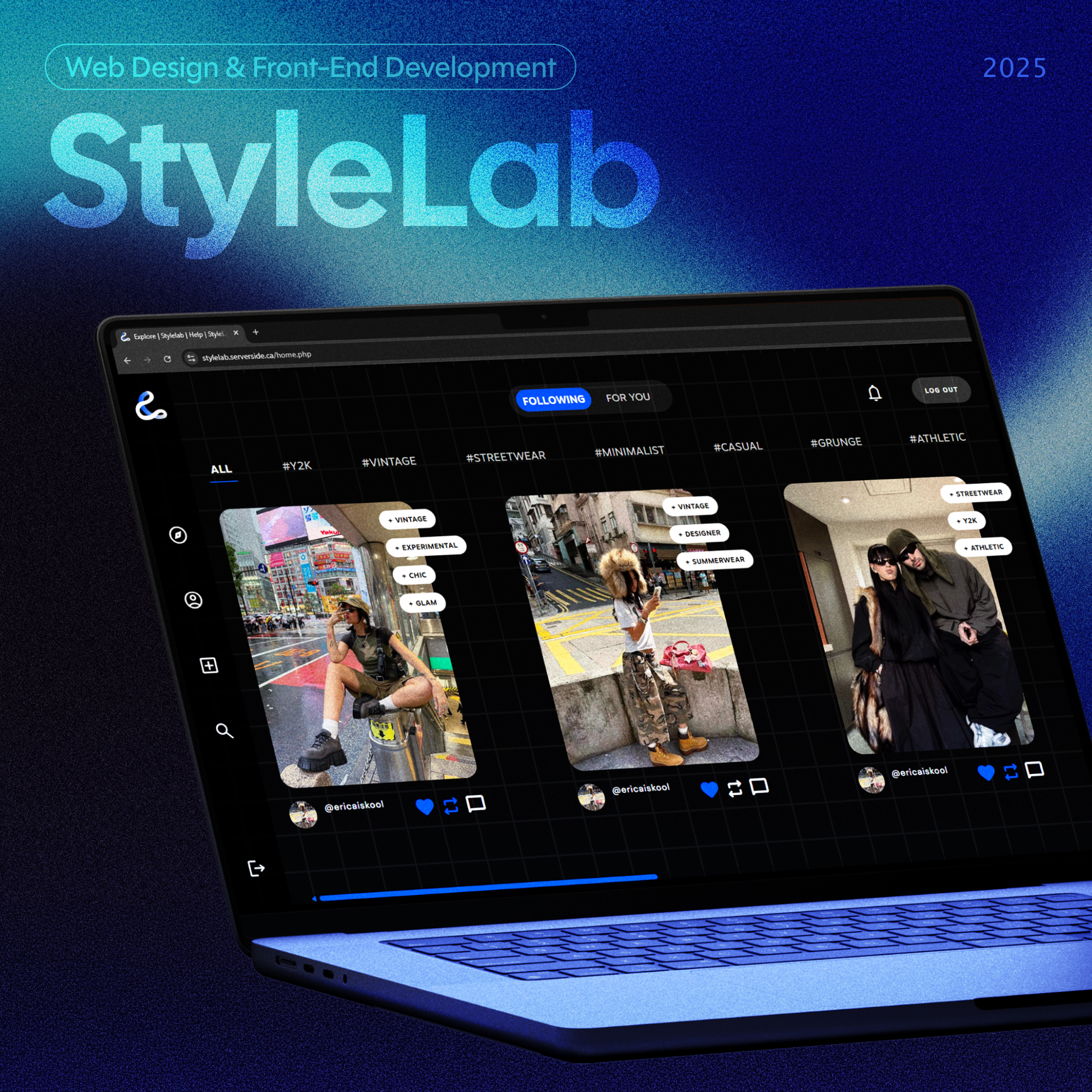 StyleLab - Explore trends and connect through shared fashion blueprint